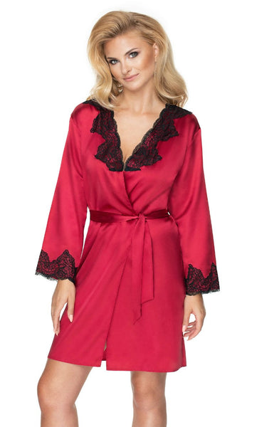 Hygieia Dressing Gown Red